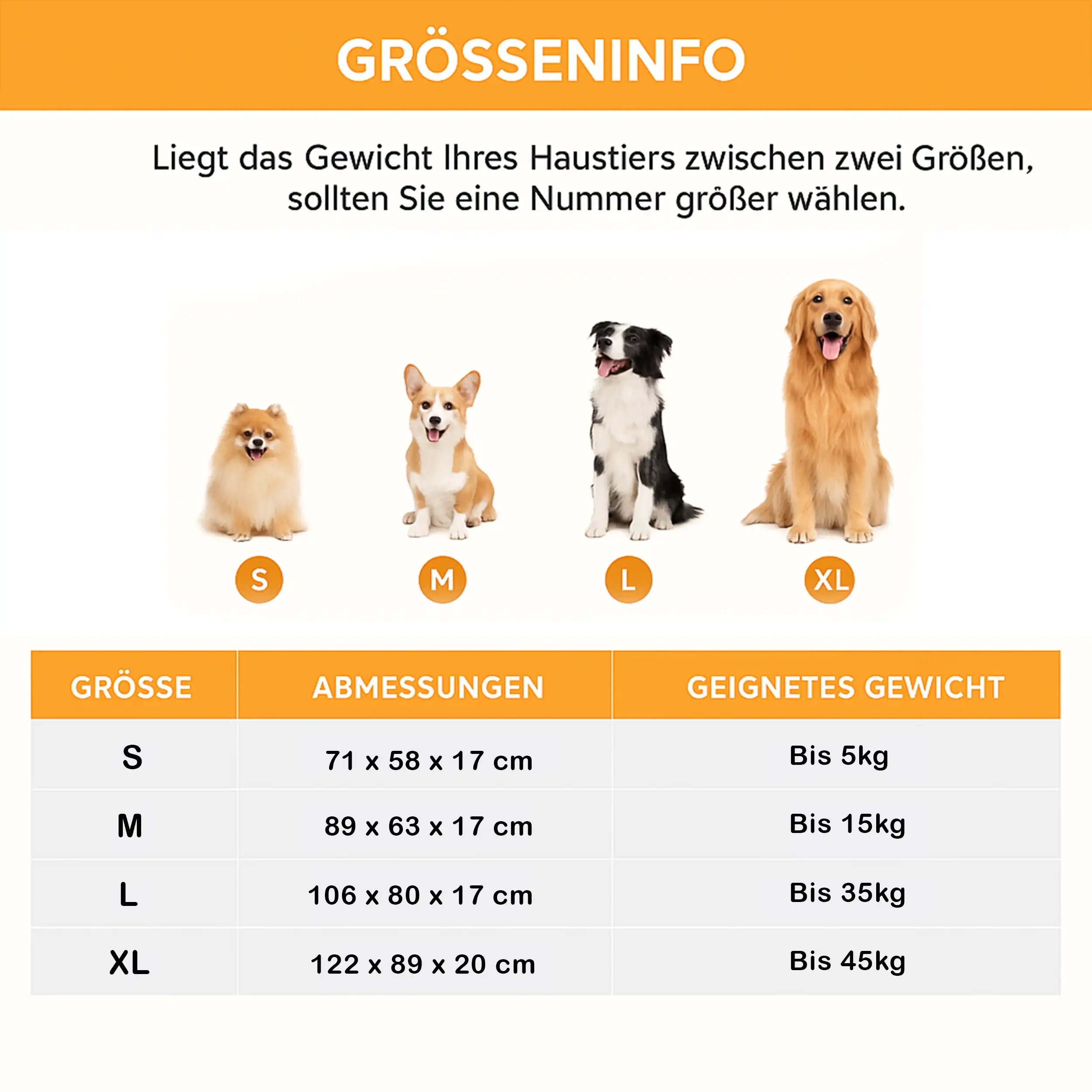 CaniCare - Orthopädisches Hundebett - Memory Foam Waschbar und Wasserdicht